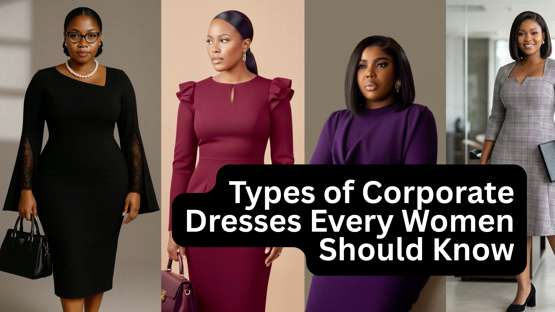 Types of Corporate Dresses Every Women Should Know