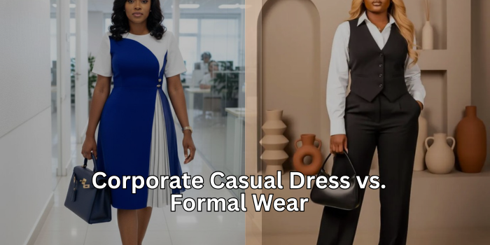 Corporate Casual Dress vs. Formal Wear