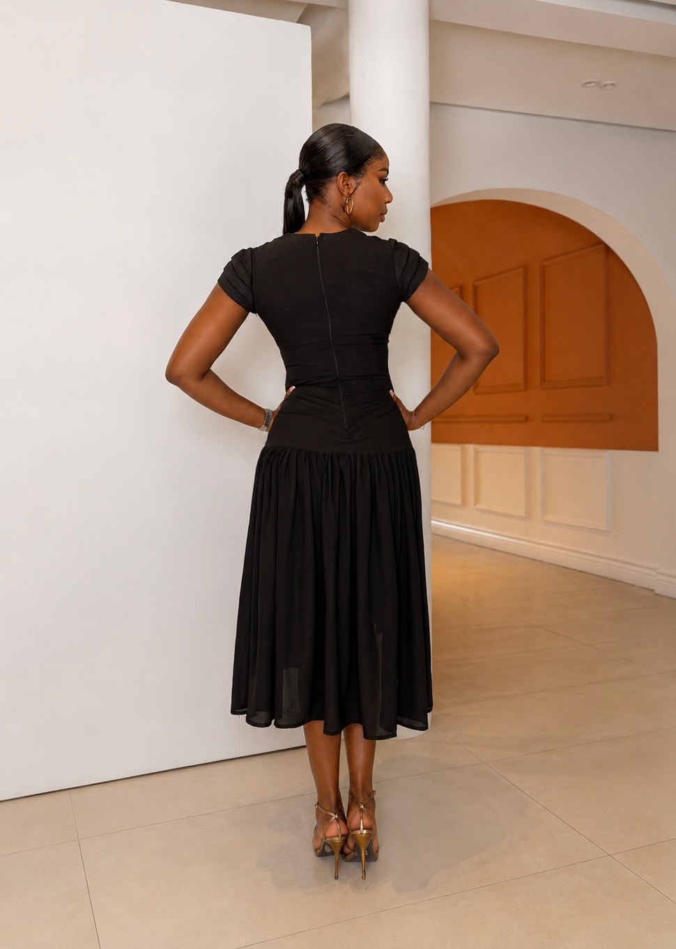 KENE DRESS (BLACK)