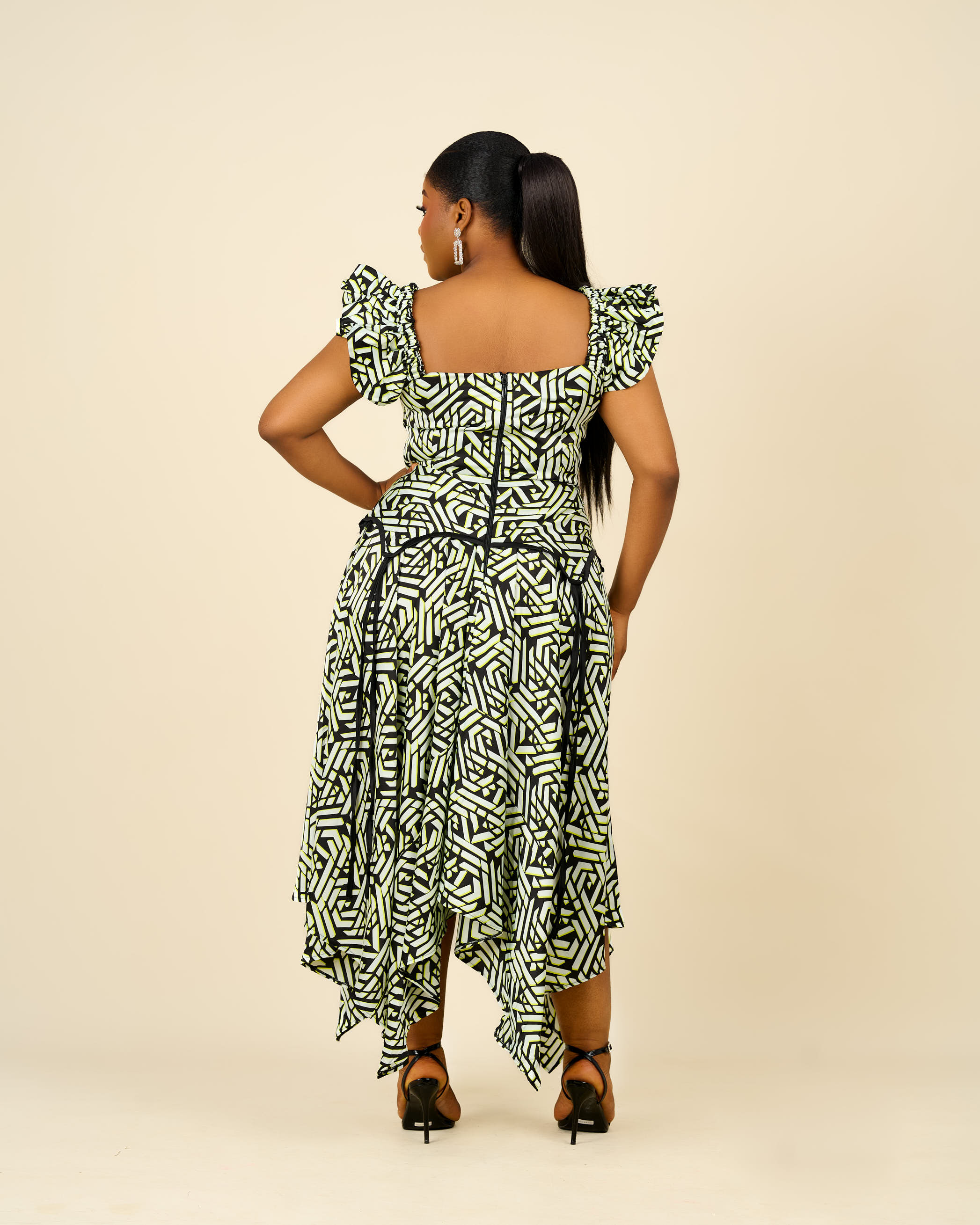 AMARI PRINT DRESS