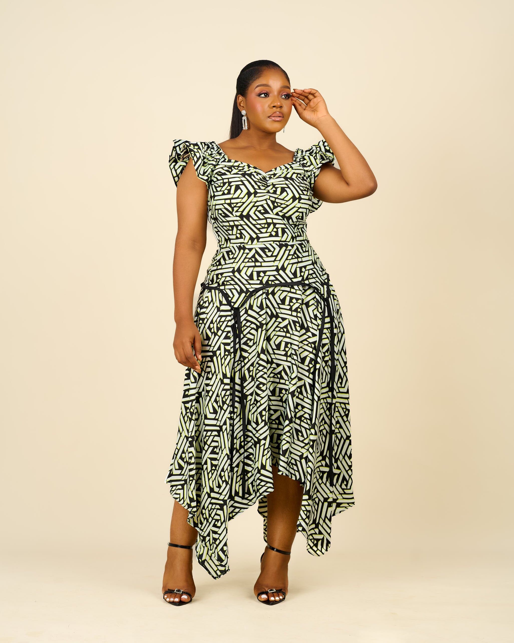 AMARI PRINT DRESS