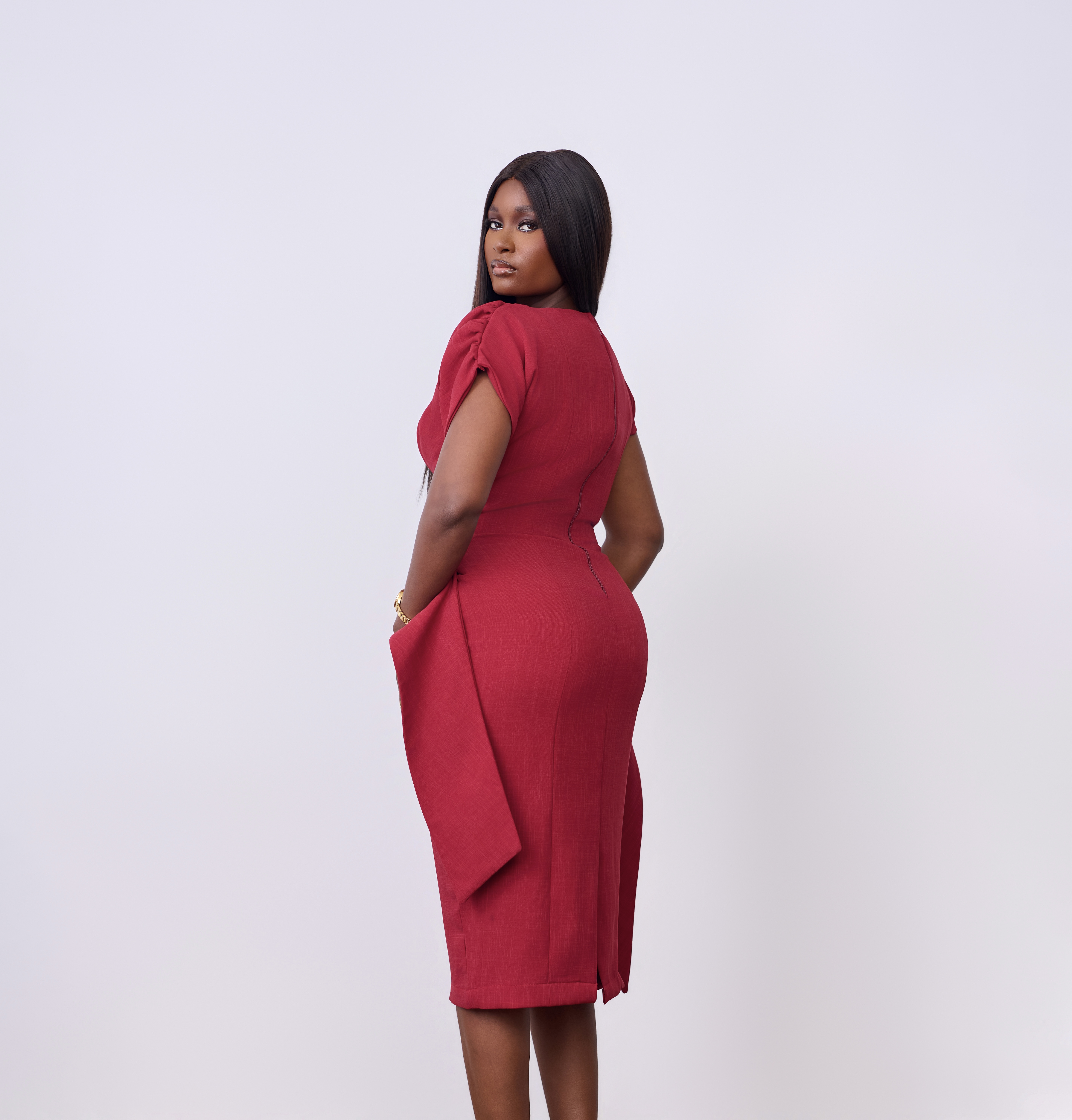 MIRANDA DRESS (RED)