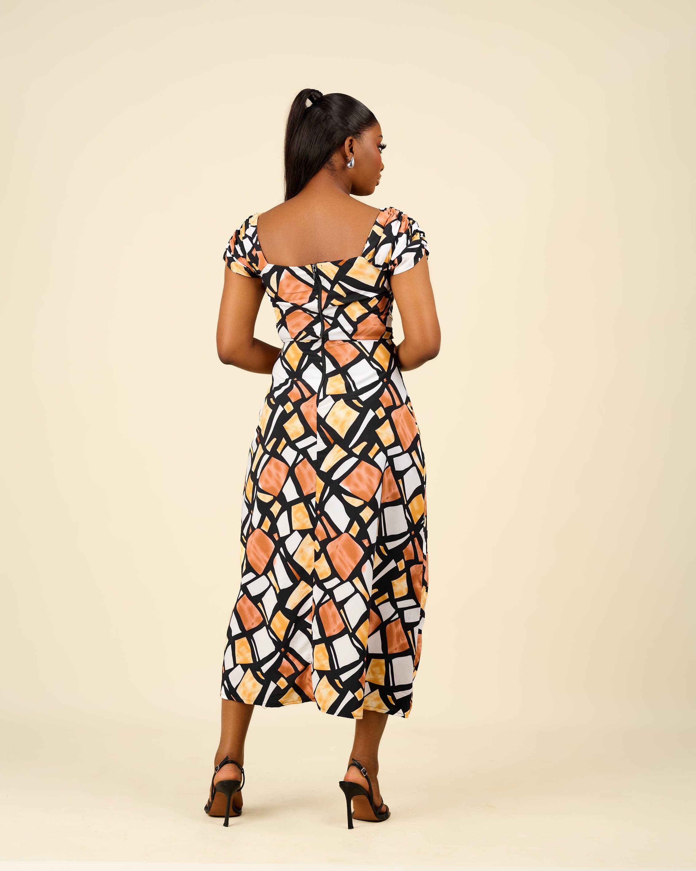 NADIA PRINT DRESS