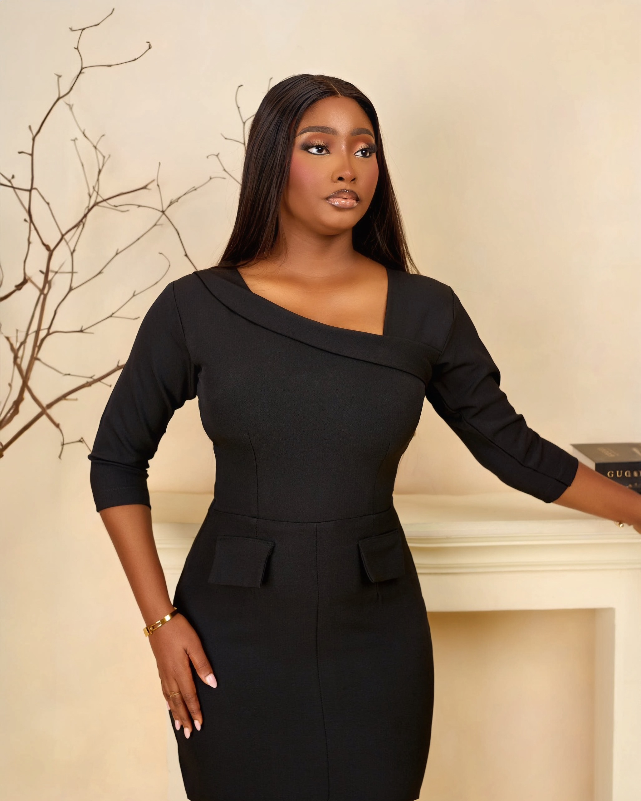 JEWEL DRESS (BLACK)